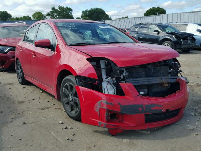 3N1AB6AP9CL741707 - 2012 NISSAN SENTRA 2.0 RED photo 1