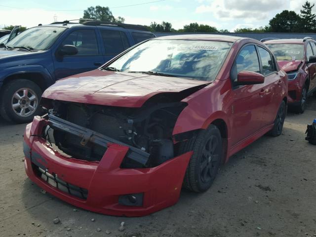 3N1AB6AP9CL741707 - 2012 NISSAN SENTRA 2.0 RED photo 2