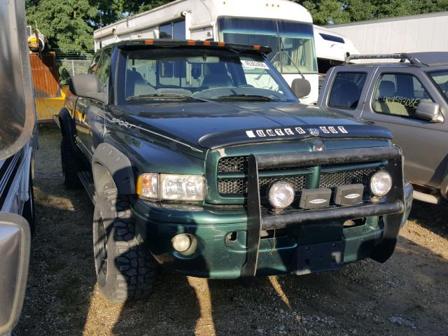 3B7HF13Z4XM588848 - 1999 DODGE RAM 1500 GREEN photo 1