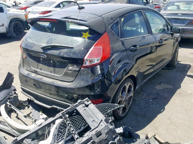 3FADP4GX1GM176043 - 2016 FORD FIESTA ST BLACK photo 4