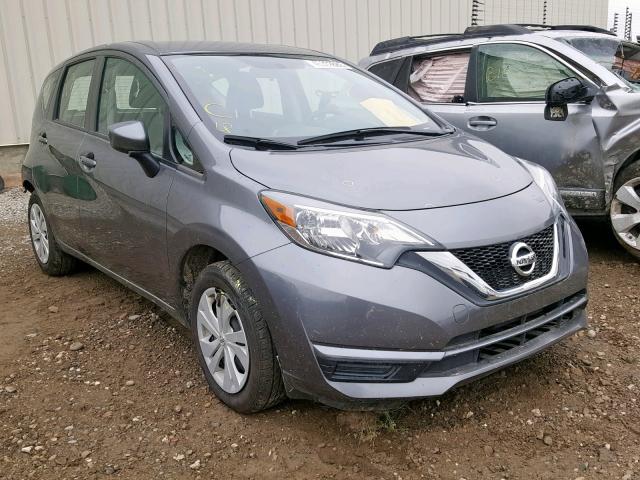 3N1CE2CP4JL365730 - 2018 NISSAN VERSA NOTE GRAY photo 1