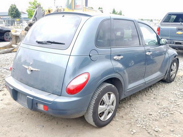 3A4FY58B56T277982 - 2006 CHRYSLER PT CRUISER BLUE photo 4