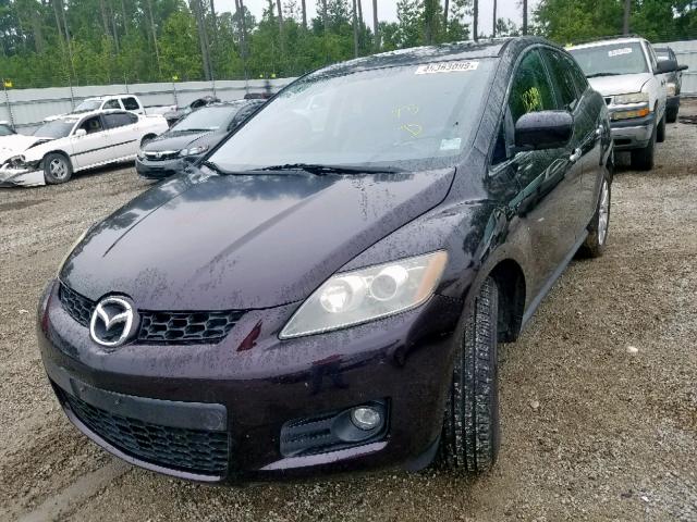 JM3ER293670151320 - 2007 MAZDA CX-7 BURGUNDY photo 2