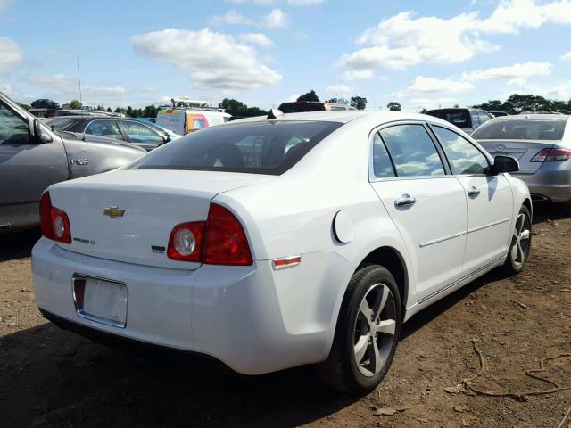 1G1ZC5EU1CF333583 - 2012 CHEVROLET MALIBU 1LT 白色 照片 4
