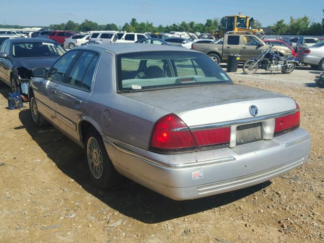 2MEFM74W5WX632894 - 1998 MERCURY GRAND MARQ SILVER photo 3