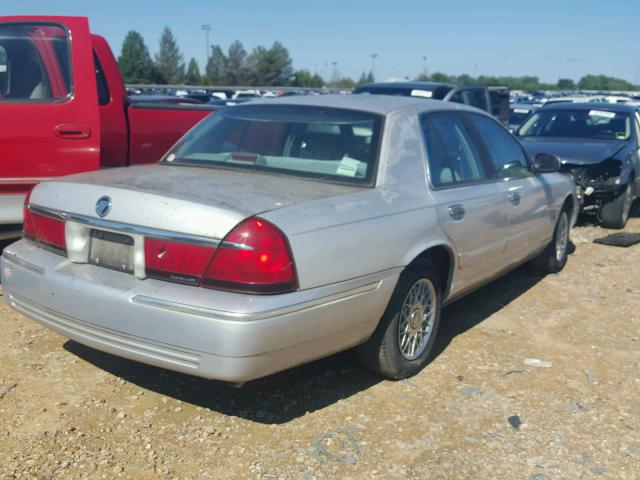 2MEFM74W5WX632894 - 1998 MERCURY GRAND MARQ SILVER photo 4