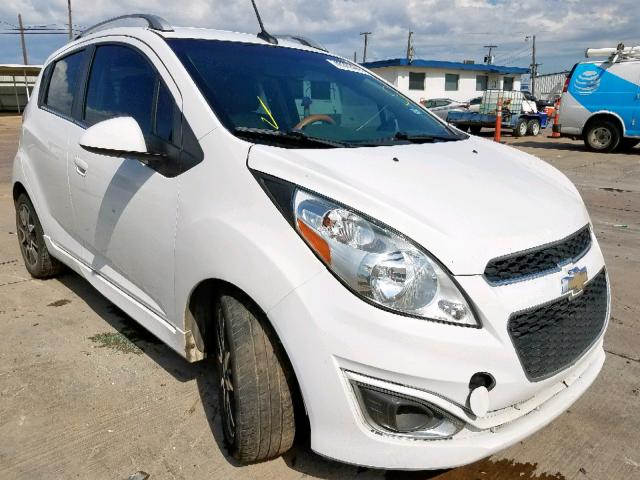 KL8CF6S92DC516271 - 2013 CHEVROLET SPARK 2LT WHITE photo 1