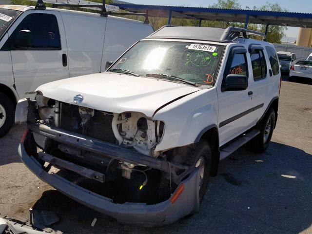 5N1ED28T23C631044 - 2003 NISSAN XTERRA XE WHITE photo 2