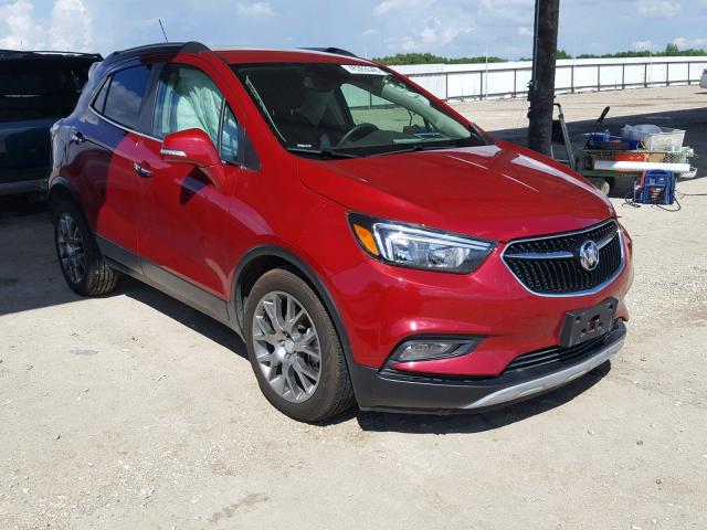 KL4CJ1SB2HB225299 - 2017 BUICK ENCORE SPO RED photo 1