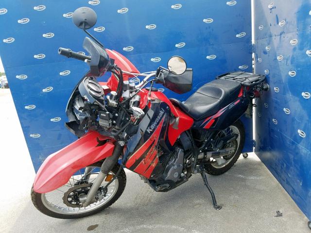 JKAKLEE169DA19041 - 2009 KAWASAKI KL650 E RED photo 2