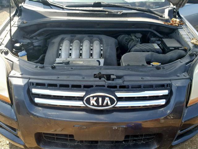 KNDJE723357047642 - 2005 KIA NEW SPORTA GRAY photo 7