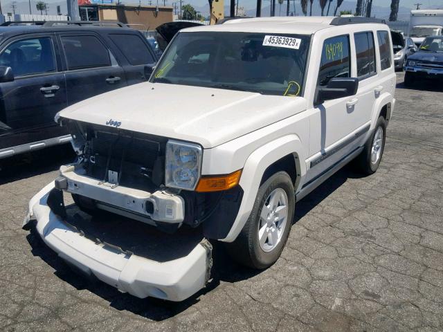 1J8HH48KX8C114681 - 2008 JEEP COMMANDER 白色 照片 2