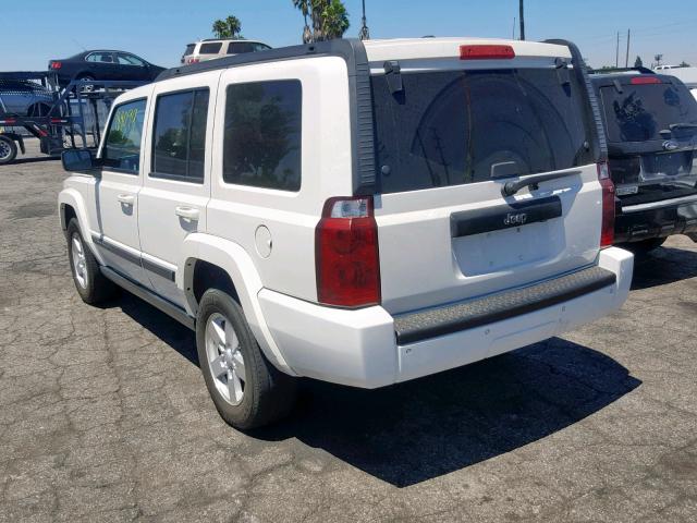 1J8HH48KX8C114681 - 2008 JEEP COMMANDER 白色 照片 3