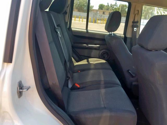 1J8HH48KX8C114681 - 2008 JEEP COMMANDER 白色 照片 6