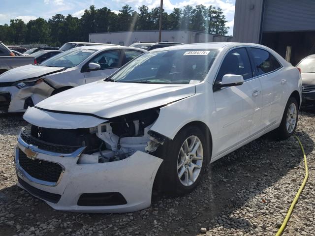 1G11C5SLXFF320070 - 2015 CHEVROLET MALIBU 1LT თეთრი ფოტო 2