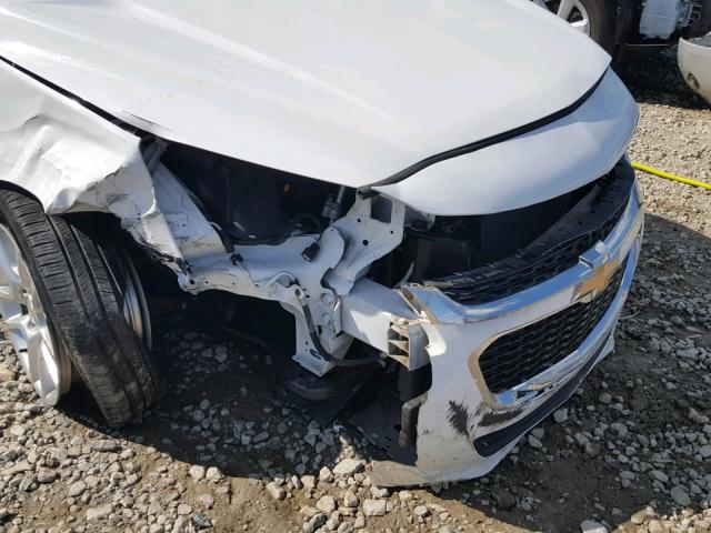 1G11C5SLXFF320070 - 2015 CHEVROLET MALIBU 1LT თეთრი ფოტო 9