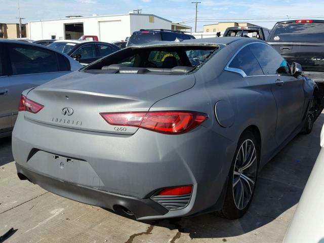 JN1EV7EK4HM362771 - 2017 INFINITI Q60 PREMIU GRAY photo 4