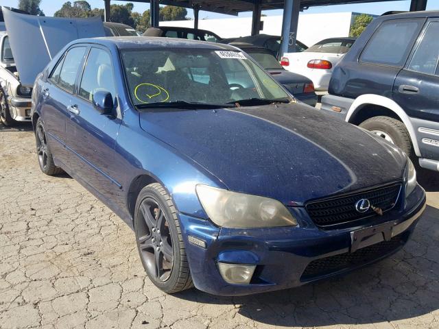 JTHBD192350099670 - 2005 LEXUS IS 300 BLUE photo 1