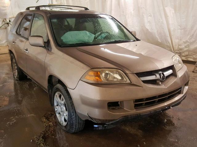 2HNYD18924H520065 - 2004 ACURA MDX TOURIN GOLD photo 1