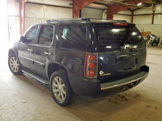 1GKFK63888J128196 - 2008 GMC YUKON DENA BLACK photo 3