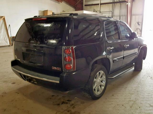 1GKFK63888J128196 - 2008 GMC YUKON DENA BLACK photo 4