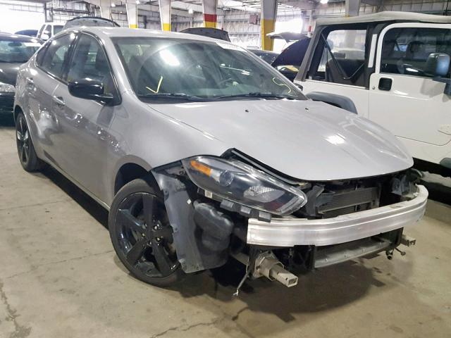 1C3CDFBB7FD224083 - 2015 DODGE DART SXT SILVER photo 1