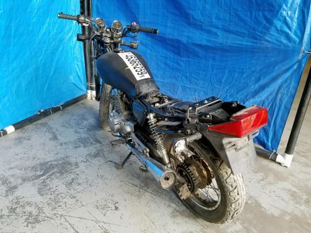 JH2MC24192K910056 - 2002 HONDA CB250 BLACK photo 3