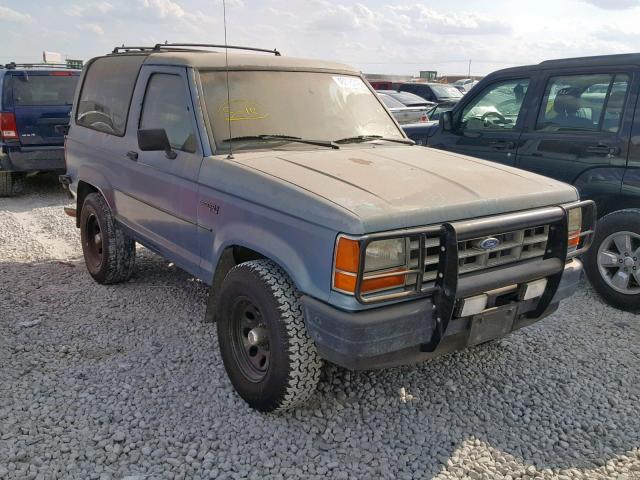 1FMCU12TXLUA40738 - 1990 FORD BRONCO II BLUE photo 1