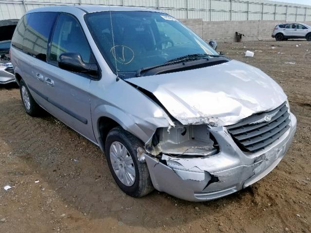 1A4GJ45R57B101005 - 2007 CHRYSLER TOWN & COU SILVER photo 1