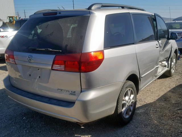 5TDBA23C05S050621 - 2005 TOYOTA SIENNA LE SILVER photo 4