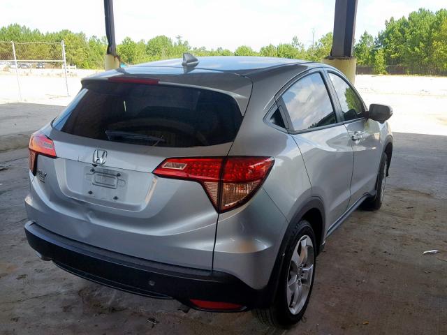 3CZRU5H51GM712303 - 2016 HONDA HR-V EX SILVER photo 4