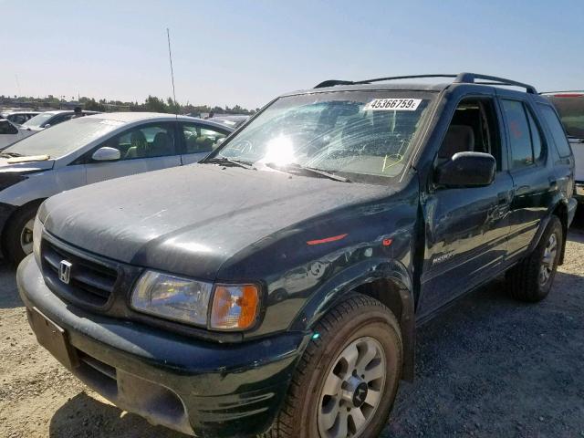 4S6DM58W014414789 - 2001 HONDA PASSPORT E 绿色 照片 2