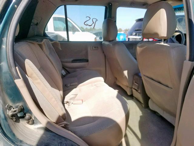 4S6DM58W014414789 - 2001 HONDA PASSPORT E 绿色 照片 6