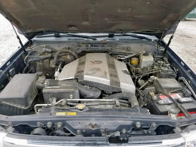 JTEHT05J322026168 - 2002 TOYOTA LAND CRUIS BLUE photo 7