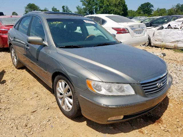 KMHFC46F06A107441 - 2006 HYUNDAI AZERA SE GRAY photo 1