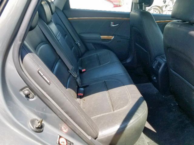 KMHFC46F06A107441 - 2006 HYUNDAI AZERA SE GRAY photo 6