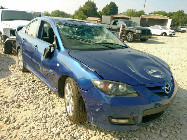 JM1BK323581865788 - 2008 MAZDA 3 S BLUE photo 1