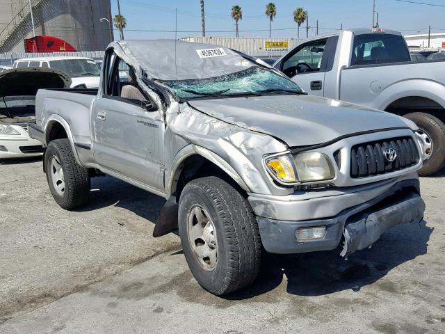 5TENM92NX3Z203246 - 2003 TOYOTA TACOMA PRE SILVER photo 1