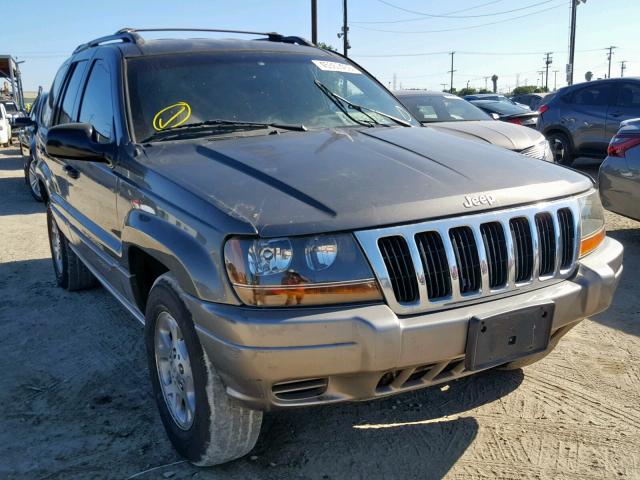 1J4G248S8YC320936 - 2000 JEEP GRAND CHER GRAY photo 1