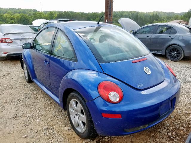 3VWRW31C17M516260 - 2007 VOLKSWAGEN NEW BEETLE ლურჯი ფოტო 3