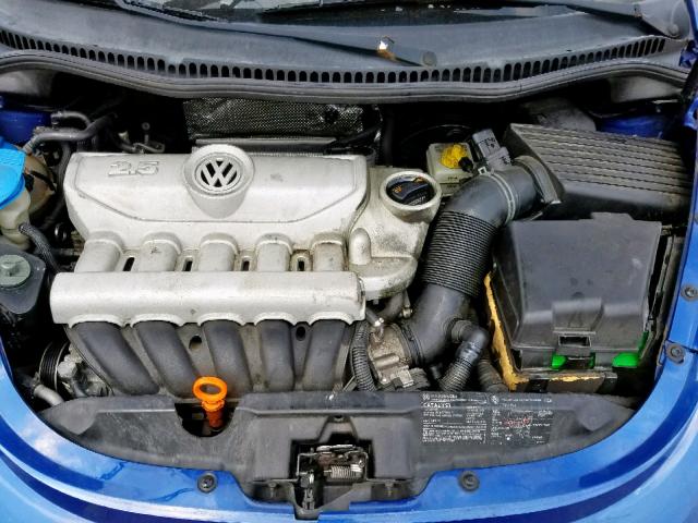 3VWRW31C17M516260 - 2007 VOLKSWAGEN NEW BEETLE ლურჯი ფოტო 7