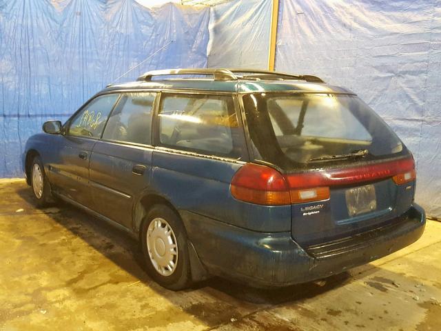 4S3BK4254W7306265 - 1998 SUBARU LEGACY BRI GREEN photo 3