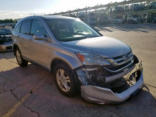 JHLRE4H75BC012246 - 2011 HONDA CR-V EXL SILVER photo 1