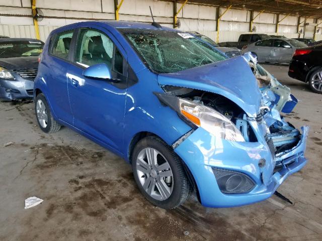 KL8CB6S92FC741949 - 2015 CHEVROLET SPARK LS BLUE photo 1