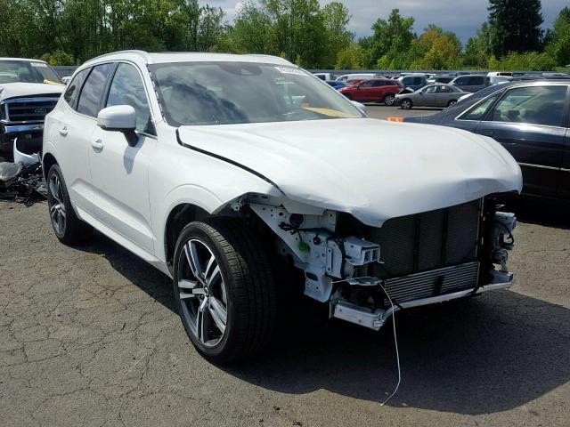 LYV102RK7KB220875 - 2019 VOLVO XC60 T5 WHITE photo 1