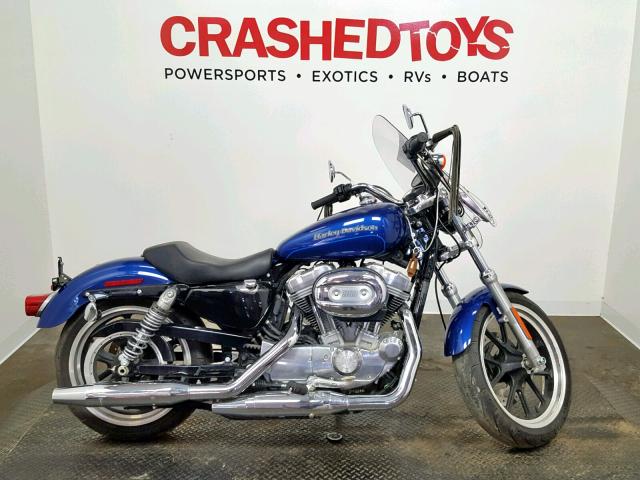 1HD4CR216HC432233 - 2017 HARLEY-DAVIDSON XL883 SUPE BLUE photo 1