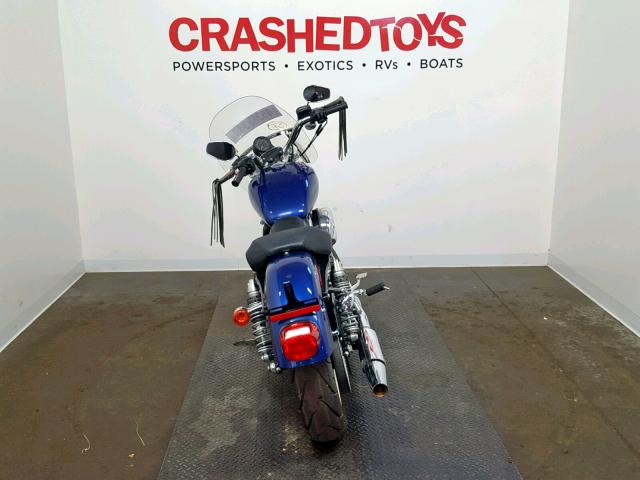 1HD4CR216HC432233 - 2017 HARLEY-DAVIDSON XL883 SUPE BLUE photo 4