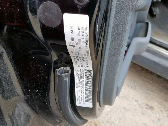 1J8HG48P07C591777 - 2007 JEEP COMMANDER 黑色 照片 10