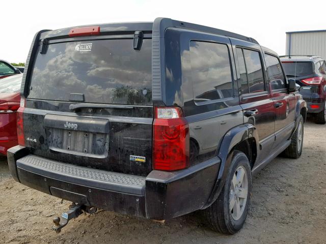 1J8HG48P07C591777 - 2007 JEEP COMMANDER 黑色 照片 4