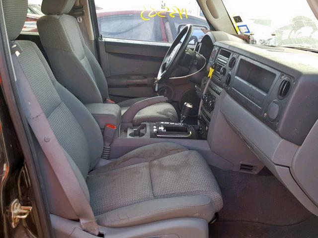 1J8HG48P07C591777 - 2007 JEEP COMMANDER 黑色 照片 5